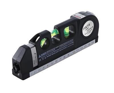 Nivel con Laser 3 burbujas. Con cinta métrica
