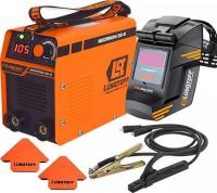 Soldadora Inverter Lusqtoff + Máscara + 2 Escuadras Magnéticas