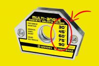 La escuadra magnética multi-ángulo