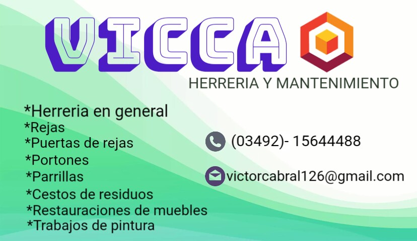 VICCA   herrería y mantenimiento en Santa Fe